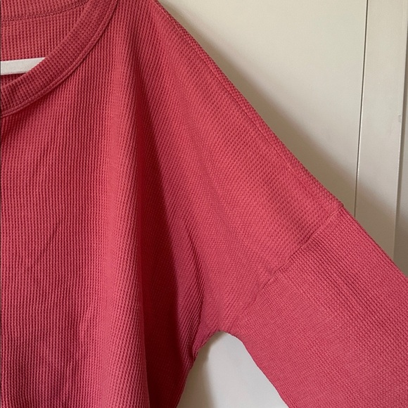 AÉROPOSTALE |  Pink Waffle Knit Sweater - Picture 5 of 12